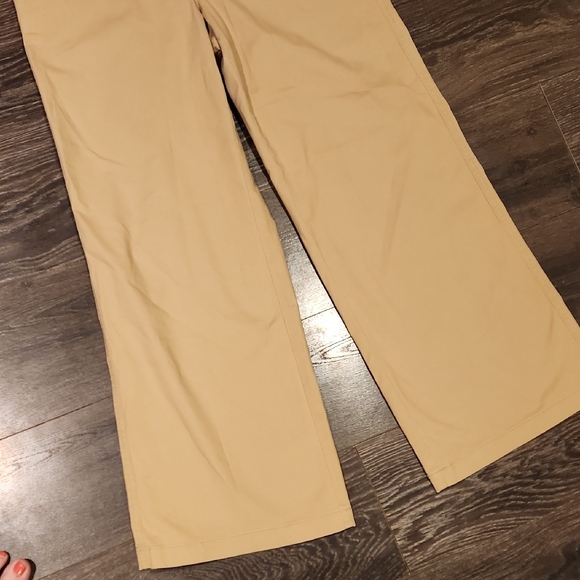 ❤️ NWOT! LOFT HIGH RISE MONROE WIDE LEG TWILL PANTS / TROUSERS, 8 (29) - Picture 5 of 11